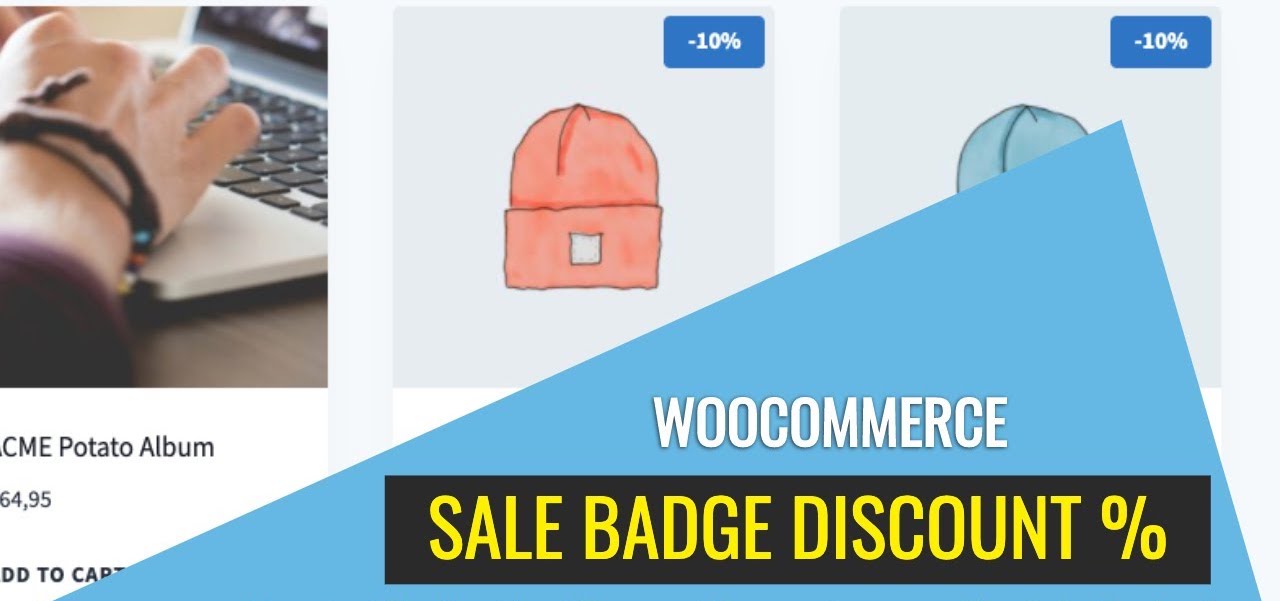 How to Display the Discount Percentage on the Sale Badge?