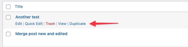 How to Duplicate a WordPress Page or Post with a single click