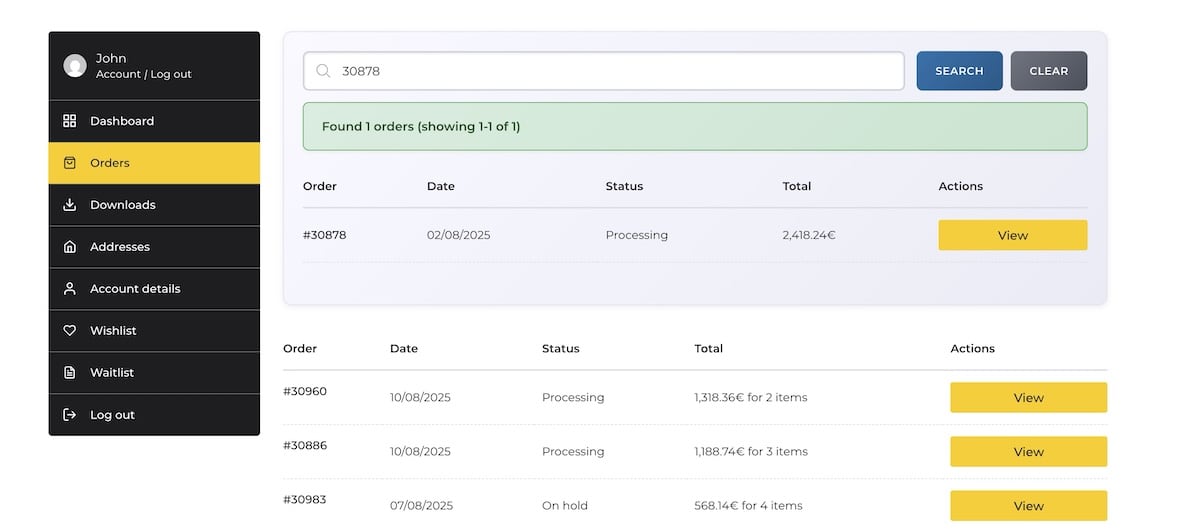 Better WooCommerce Orders Search: Fix the Missing Search Feature Your Customers Need