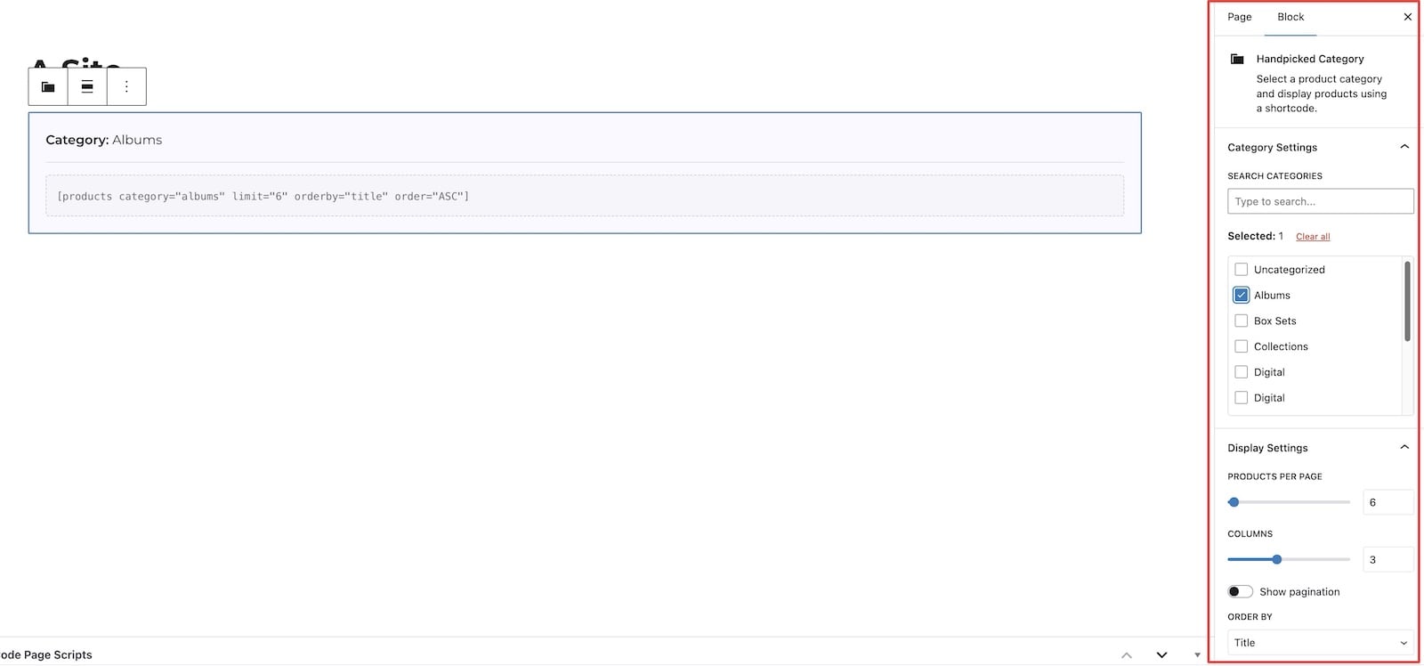 Showcase Your Best Products With "WooCommerce Handpicked Products Block" plugin 5 WooCommerce Handpicked Category" plugin