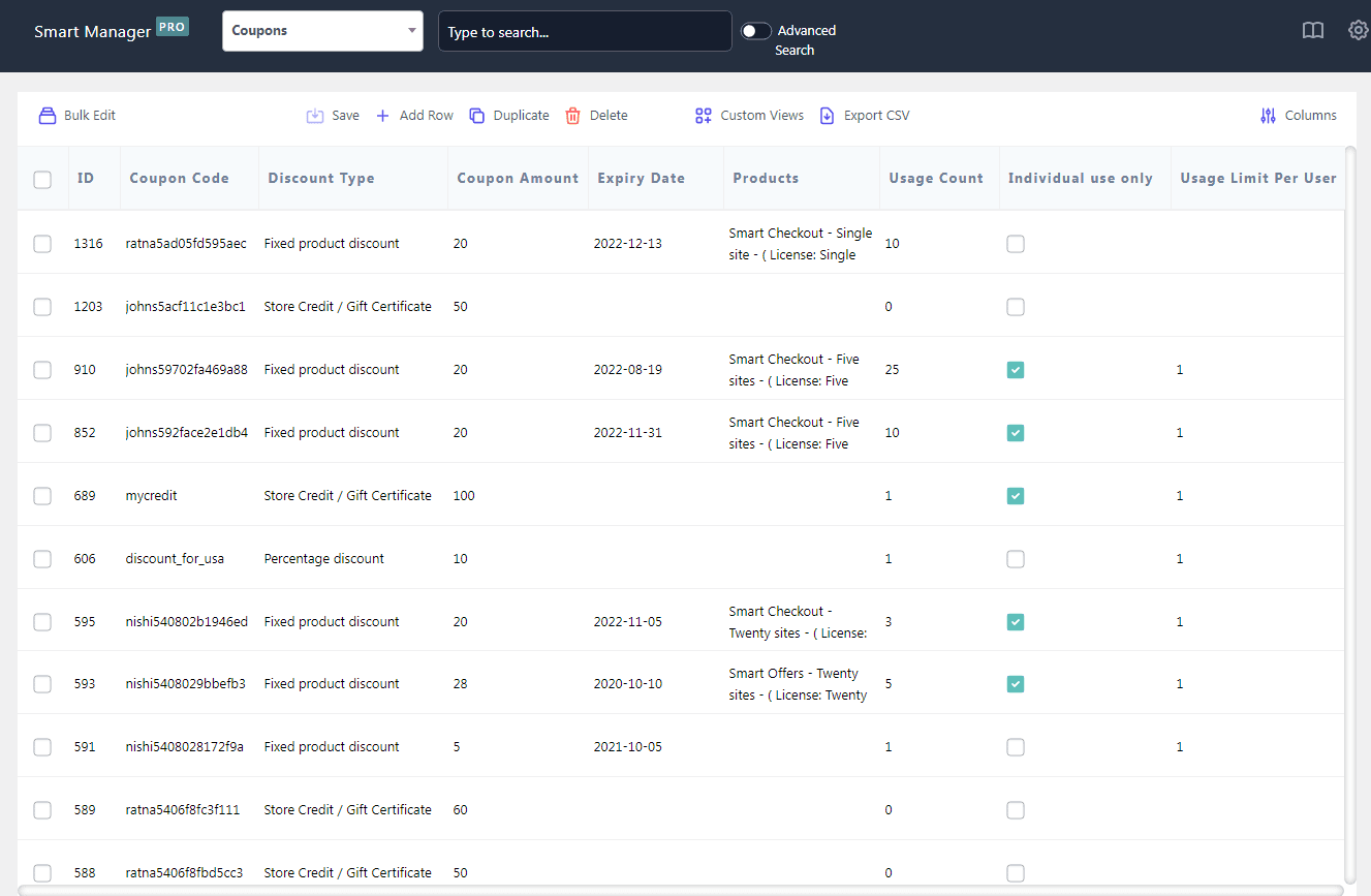 WooCommerce Smart Coupons: A Complete Discount Solution for Your Store 6 Smart Manager integration- Smart Coupon